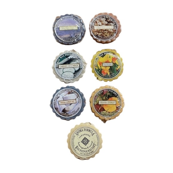 Yankee Candle Other - Yankee Candle - 7 Piece Set Yankee Wax Potpourri Tarts Set Bulk